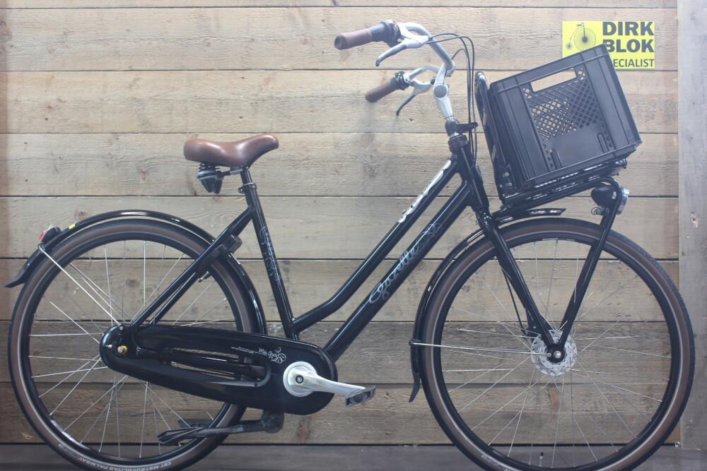 Gazelle Miss Grace transportfiets 7v D54 zwart +3mndgarantie