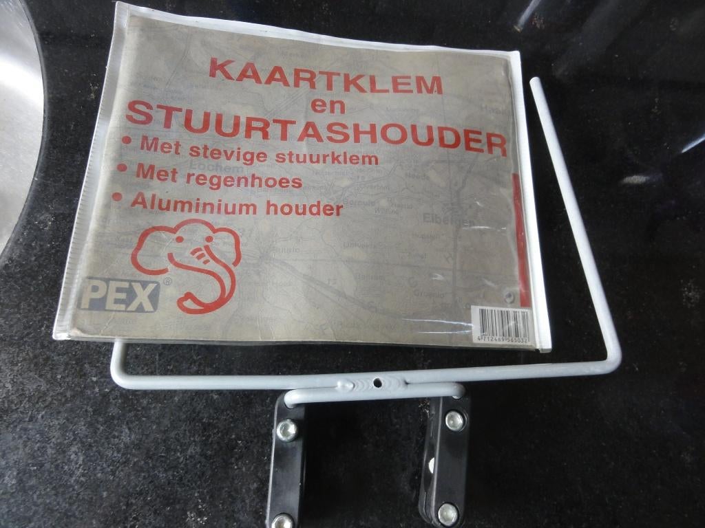 Kaarthouder fietsstuur kaartklem fietskaart stuurklem stuur, Fietsen en Brommers, Fietsaccessoires | Overige Fietsaccessoires