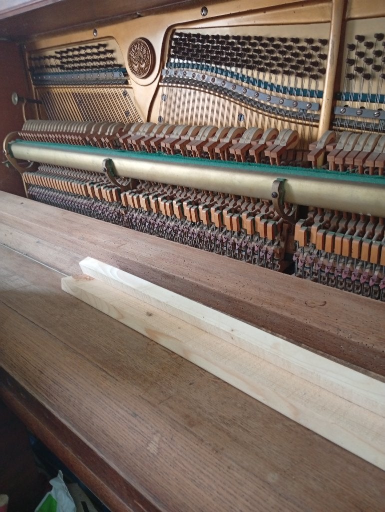 Piano Bender, Ophalen, Zo goed als nieuw, Bruin, Piano