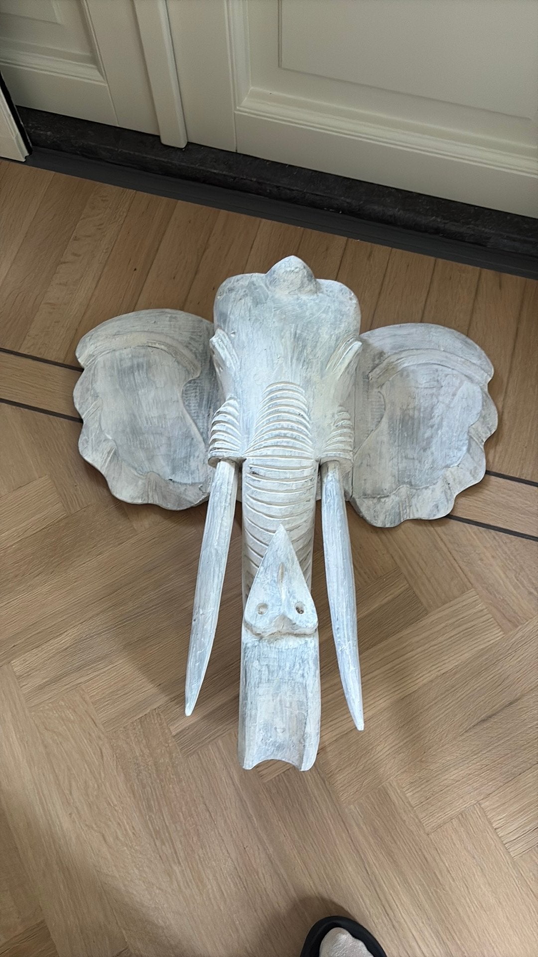 olifant op de muur, Ophalen, Zo goed als nieuw, Rechthoekig