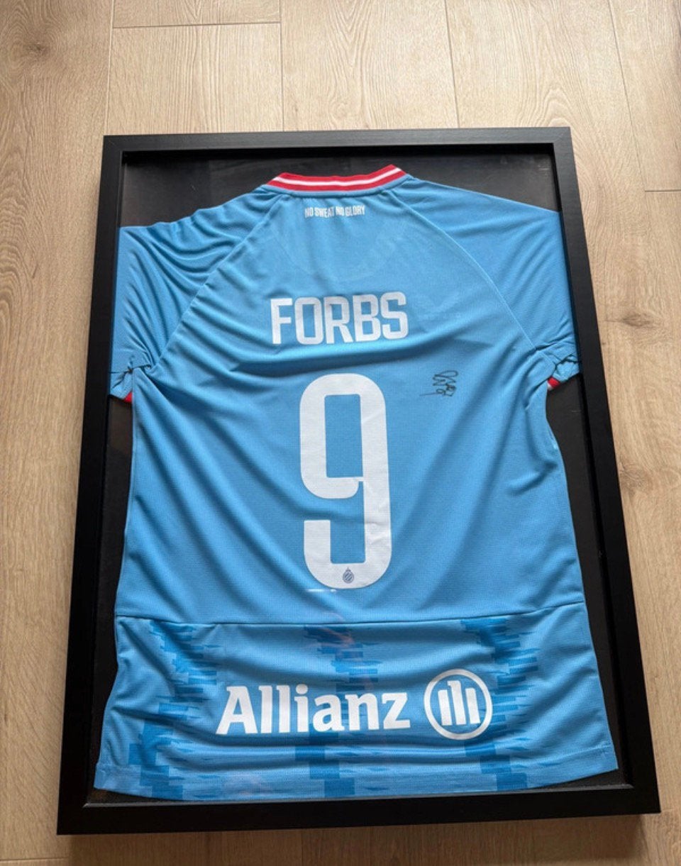 Gesigneerd shirt van carlos forbs, Ophalen of Verzenden