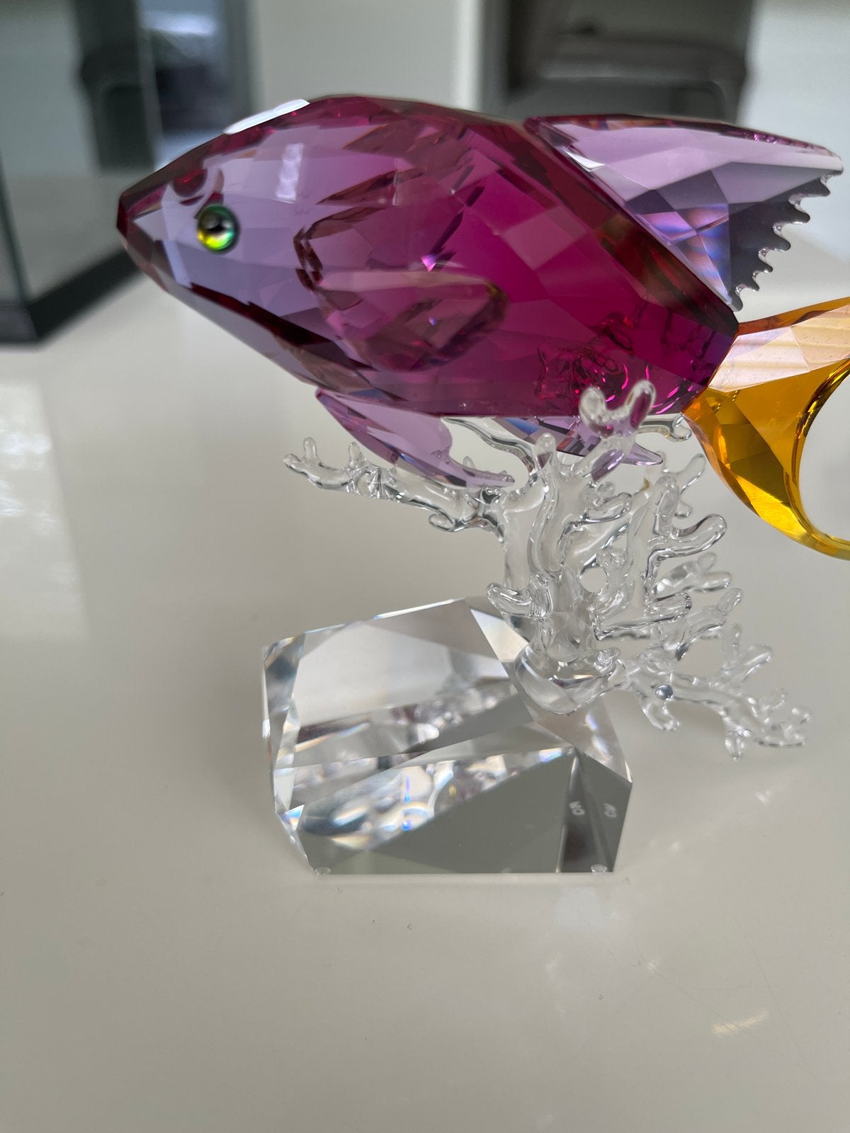 Swarovski Kristallen Vis op Koraal, Ophalen of Verzenden, Zo goed als nieuw, Dier