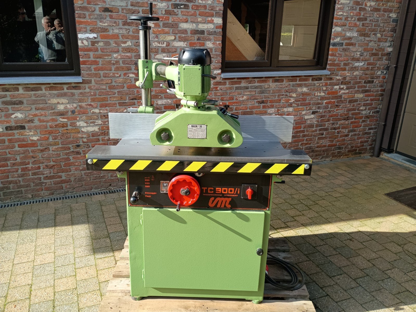Freesmachine met schuinstelbare as., Doe-het-zelf en Verbouw, Ophalen