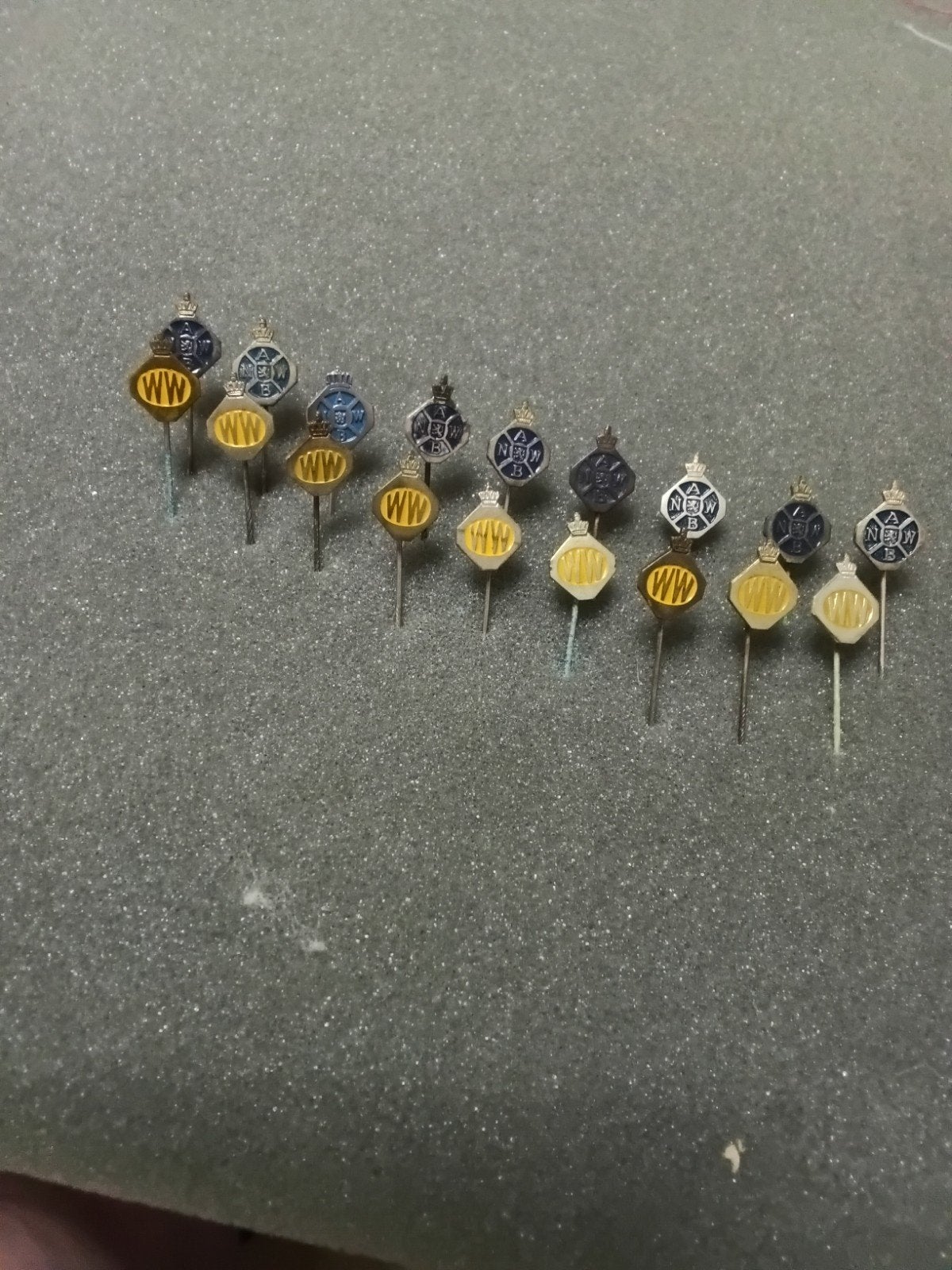8 Stuks serie ANWB/WW, Ophalen of Verzenden