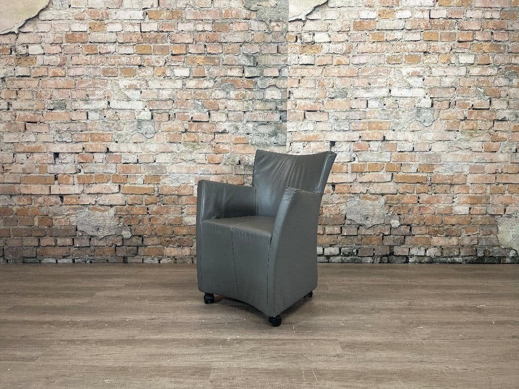 Montis Sting – Antraciet | Gijs Papavoine, Ophalen, Design, Leer, Zo goed als nieuw
