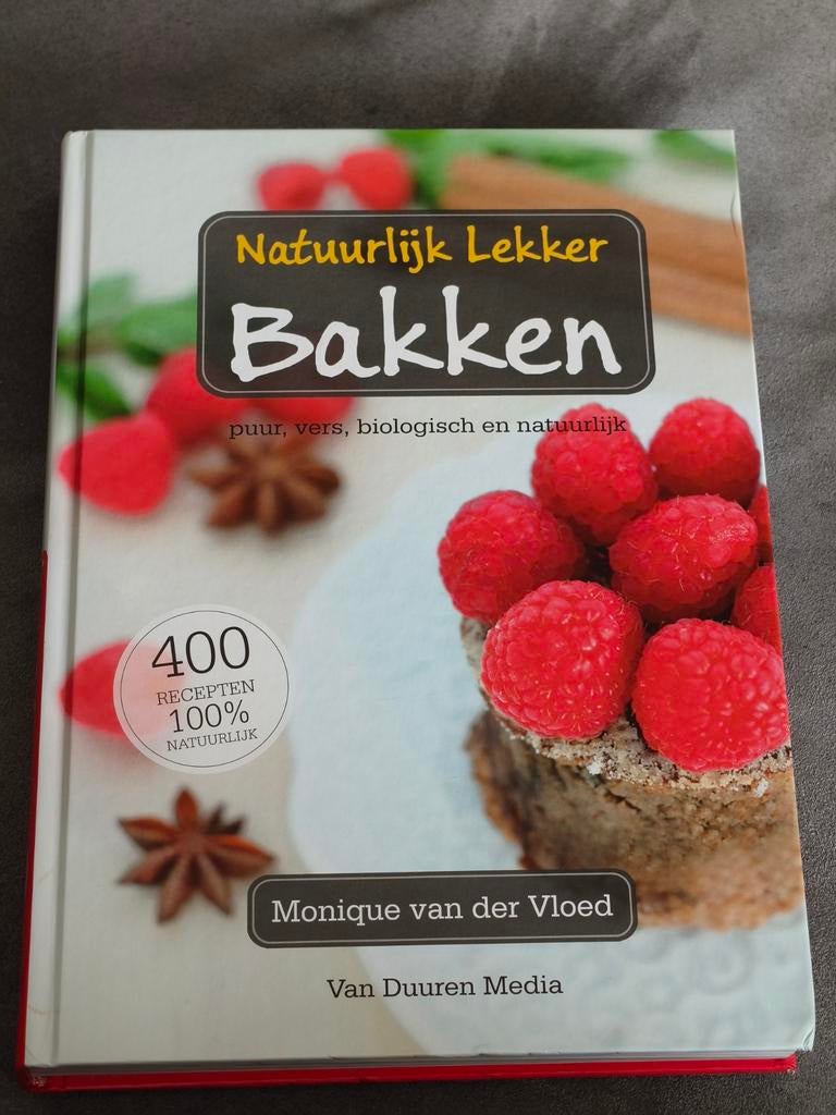 Natuurlijk lekker bakken, Monique van der Vloed, Ophalen of Verzenden, Zo goed als nieuw, Bakvorm