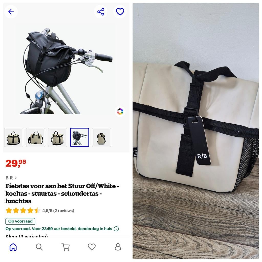 Fietstas koeltas, Ophalen of Verzenden, Nieuw