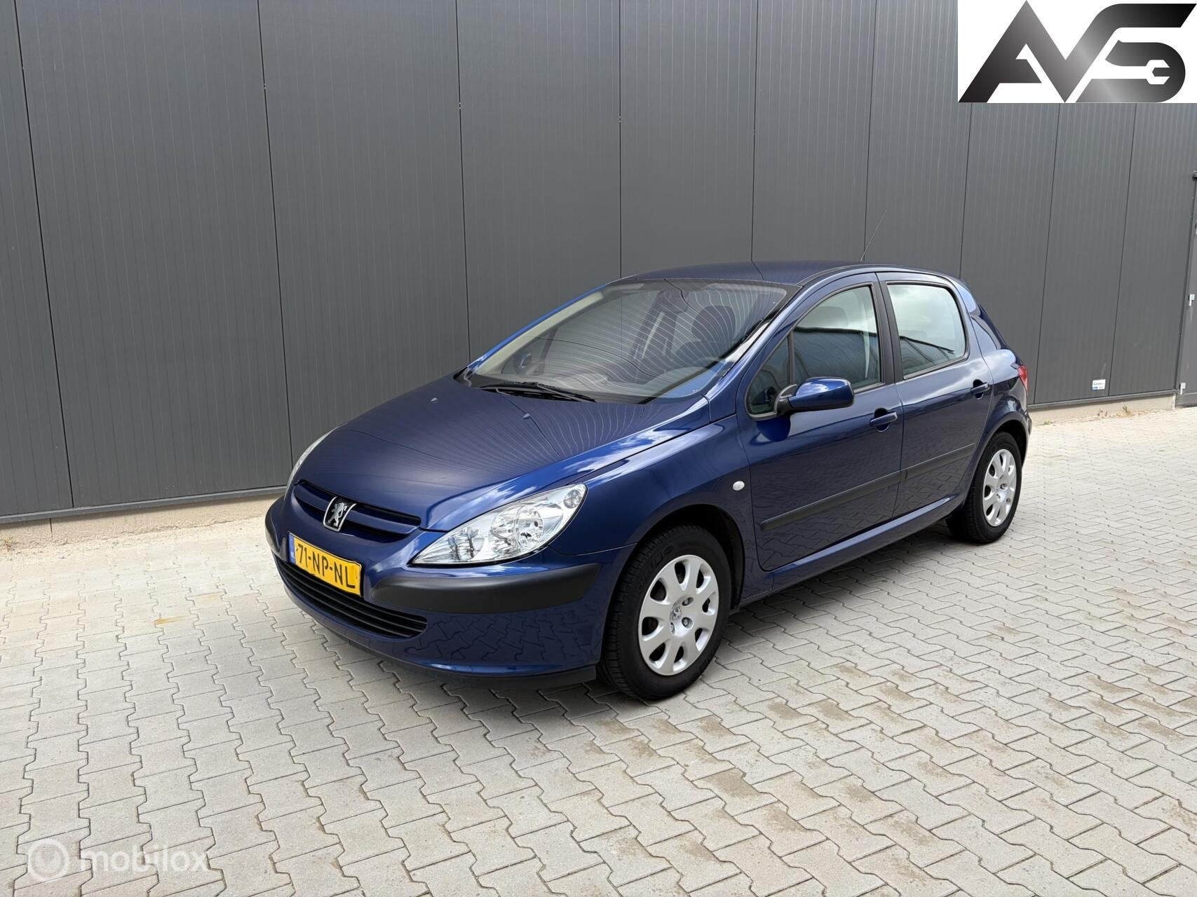 Peugeot 307 1.6-16V XR, Voorwielaandrijving, Gebruikt, 4 cilinders, Blauw