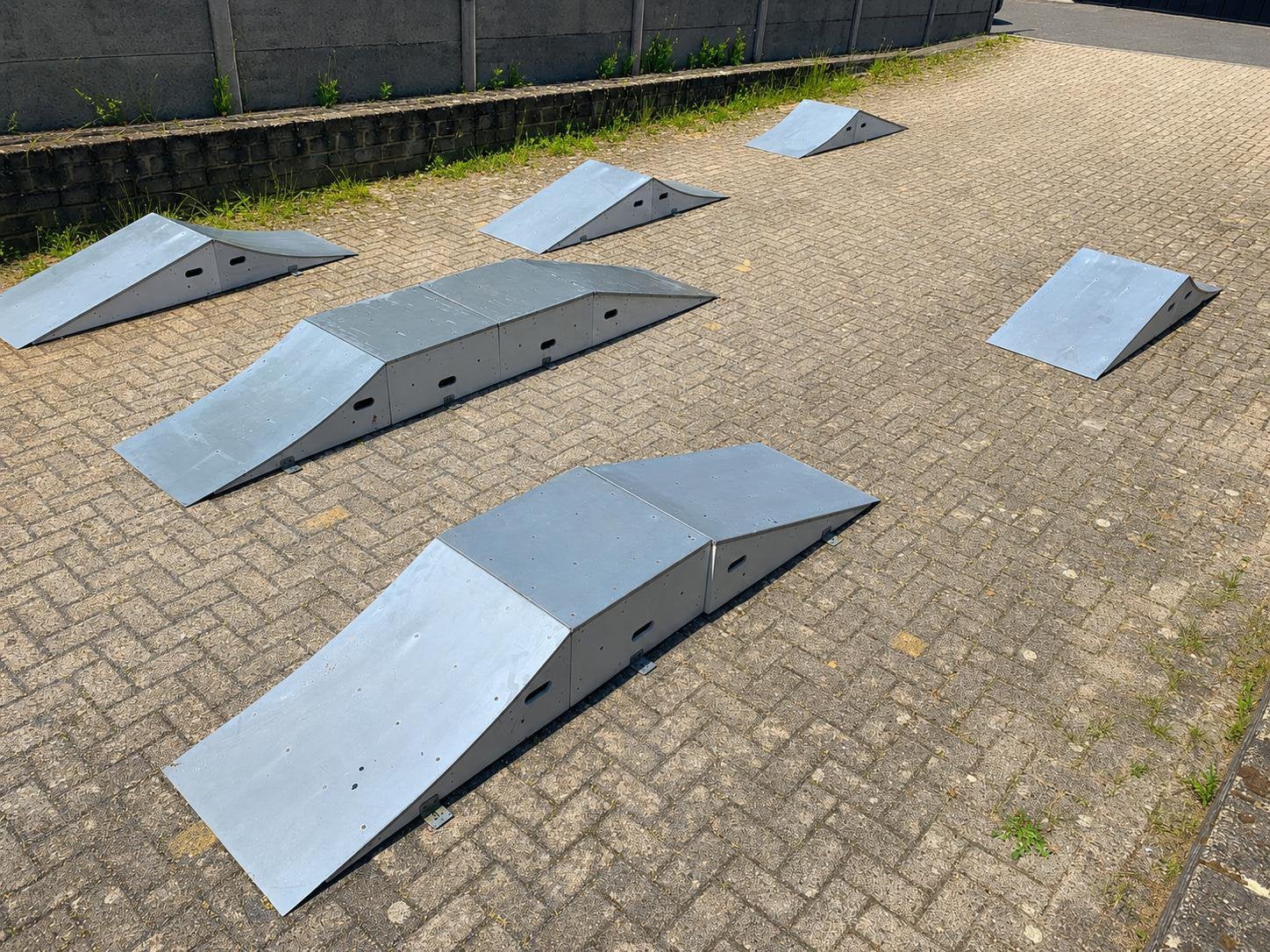 Huur skatepark / skate / skeeler / 6 delig, Verzenden, Nieuw, Overige