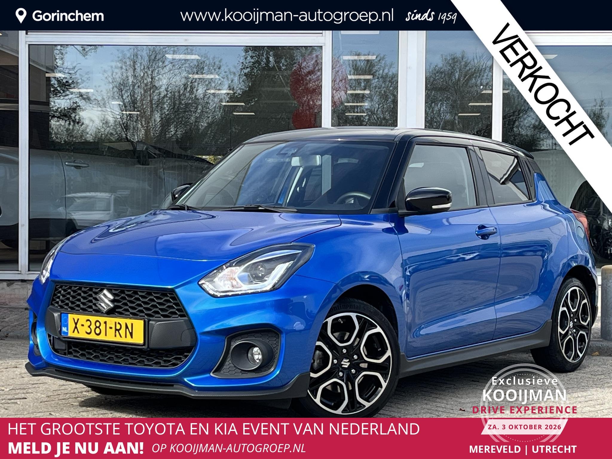 Suzuki Swift 1.4 Sport Smart Hybrid, Voorwielaandrijving, Stof, Euro 6, 4 cilinders