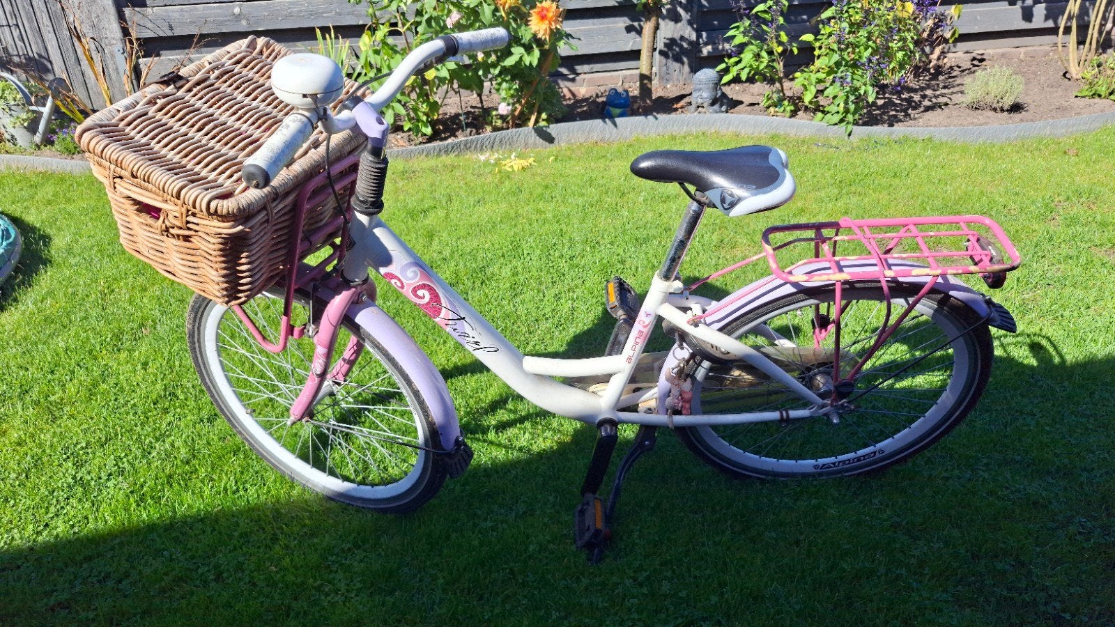 Alpina Twirl 24 inch meisjesfiets, Ophalen, Terugtraprem, Alpina, Gebruikt