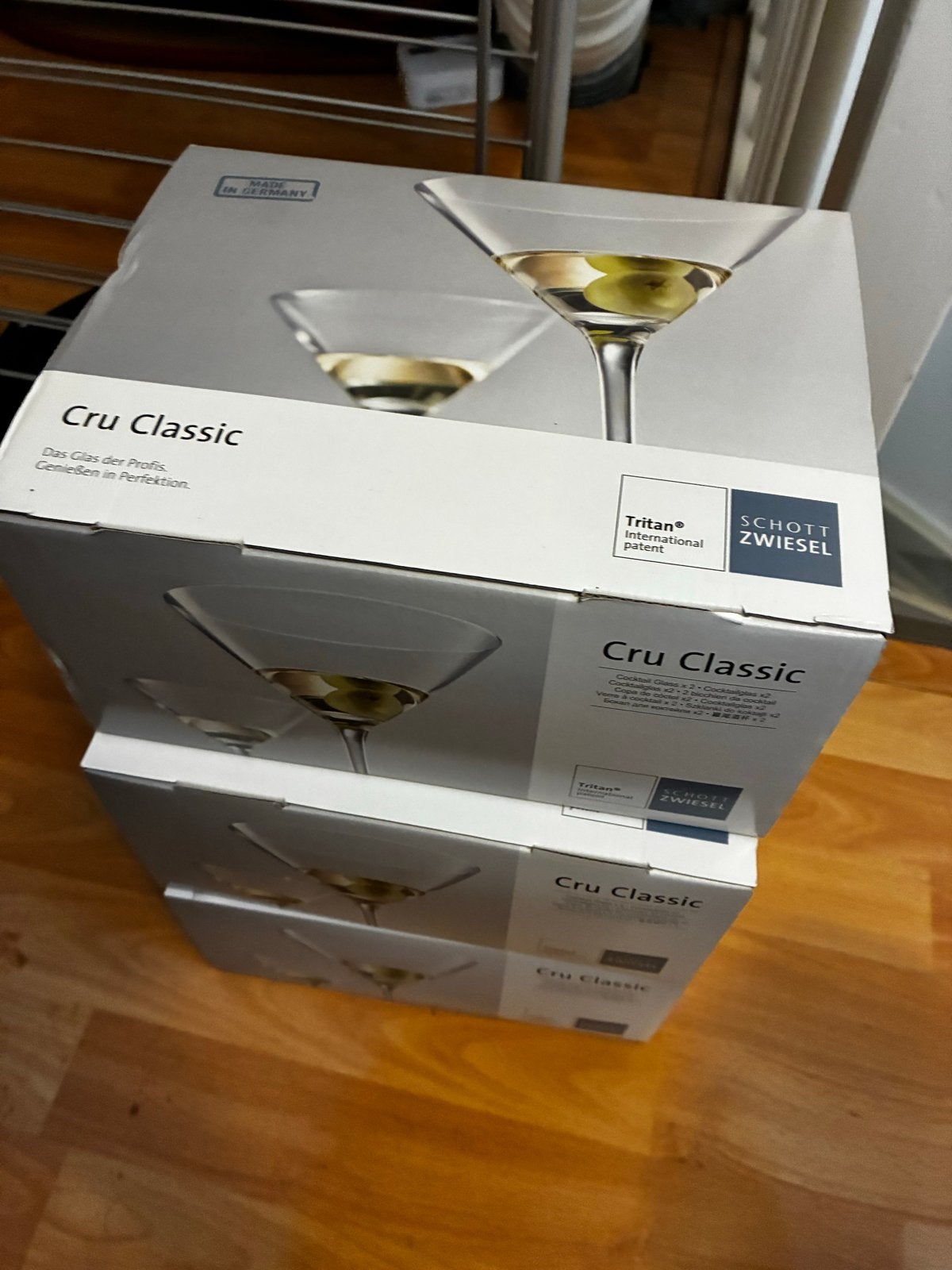 Schott Zwiesel Cru Classic cocktailglazen - 6 stuks, Ophalen, Nieuw, Overige merken, Glas