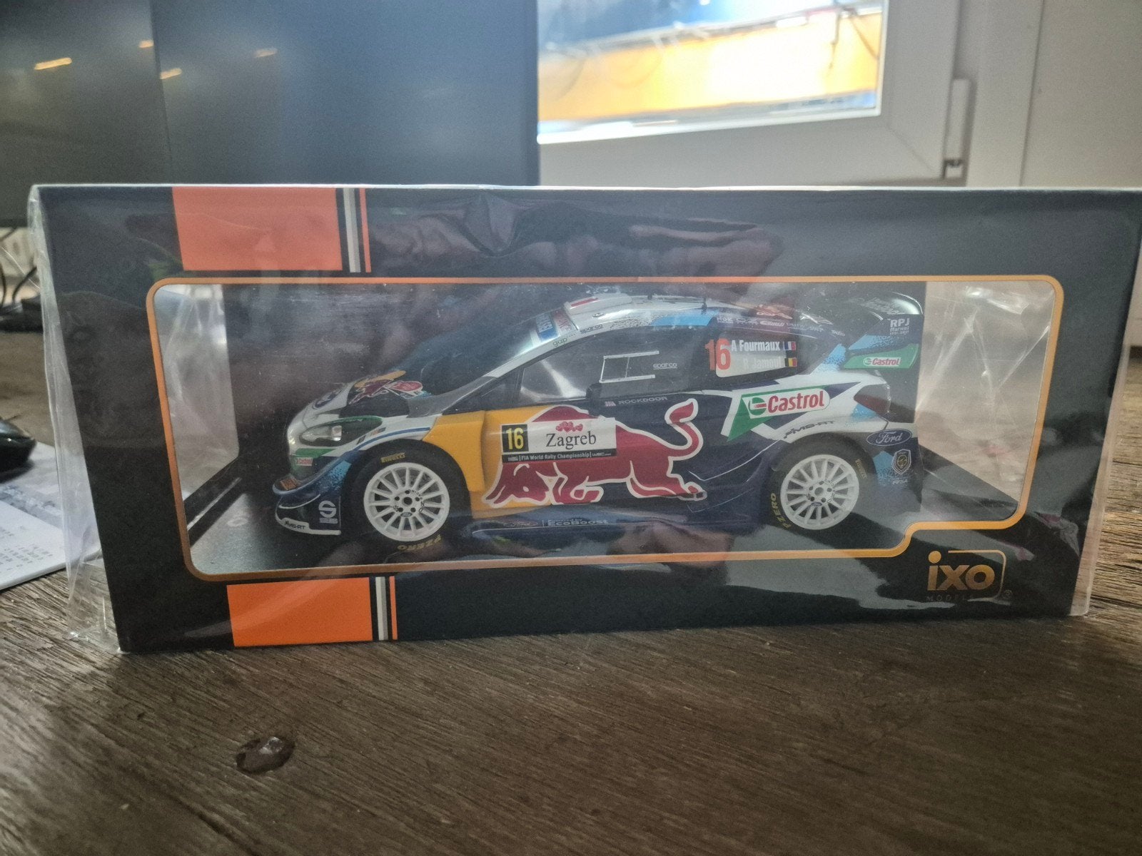Ford Fiesta RS WRC Rally1 - Fourmaux/Jamoul - IXO - 1:18, Verzenden, Nieuw, Auto, Overige merken