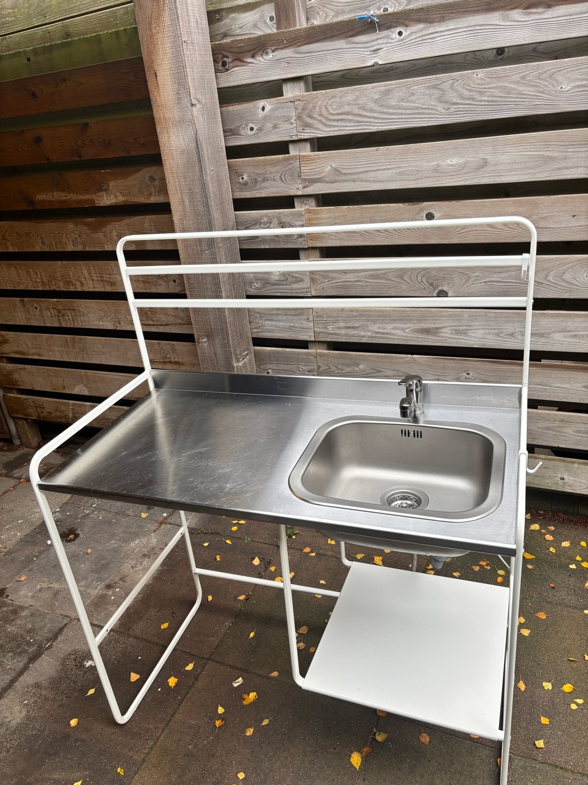 IKEA Sunnersta kitchenette/noodkeuken met spoelbak en kraan, Ophalen, Gebruikt