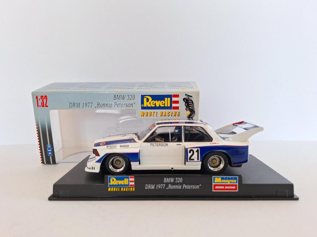 revell 1:32 slotcar BMW 320 RONNIE Peterson 08323, Overige merken, Racebaan, Revell, Nieuw
