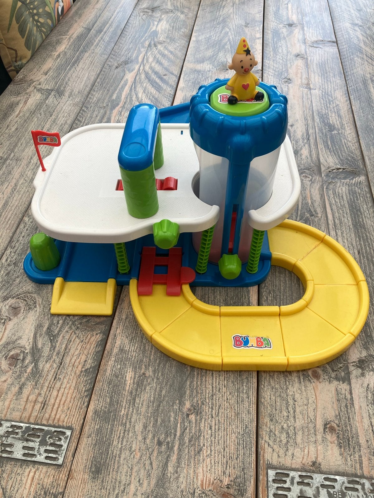 Bumba Speelgarage met Figuur - Zo goed als nieuw, Kinderen en Baby's, Ophalen, Zo goed als nieuw, Overige typen