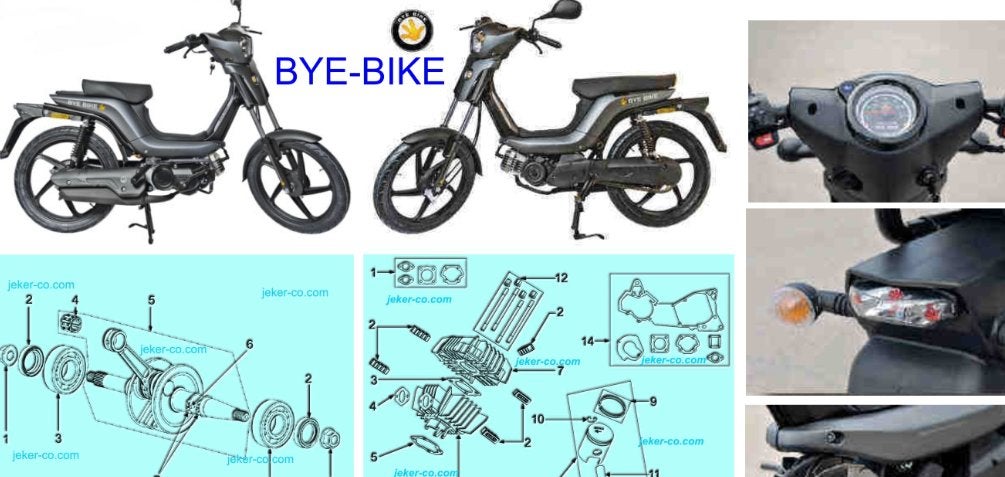 Bye Bike onderdelen    Rieju Bye Bike one, Ophalen of Verzenden, Overige typen