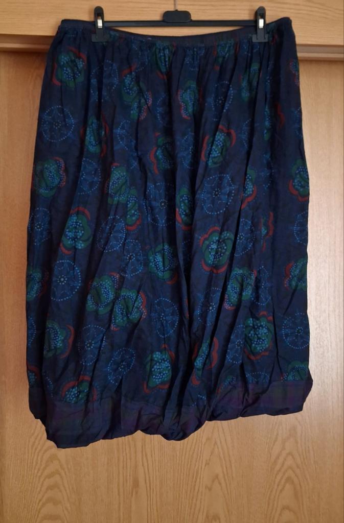 Gudrun Sjödén ballon rok tweezijdig draagbaar xl, Kleding | Dames, Blauw, Gudrun Sjödén, Maat 46/48 (XL) of groter, Ophalen of Verzenden