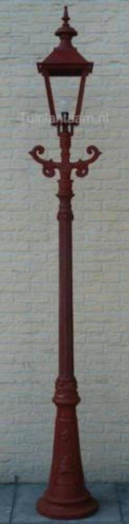 Gietijzeren lantaarnpaal en wandlamp, Ophalen of Verzenden, Nieuw
