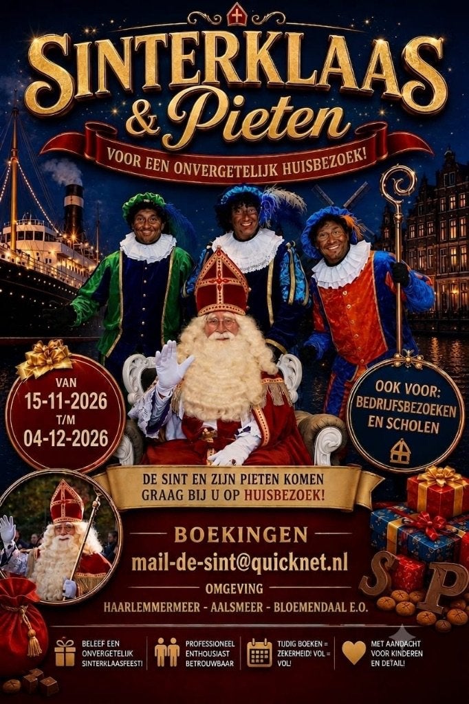 Sinterklaas voor een onvergetelijk bezoek, Ophalen, Zo goed als nieuw