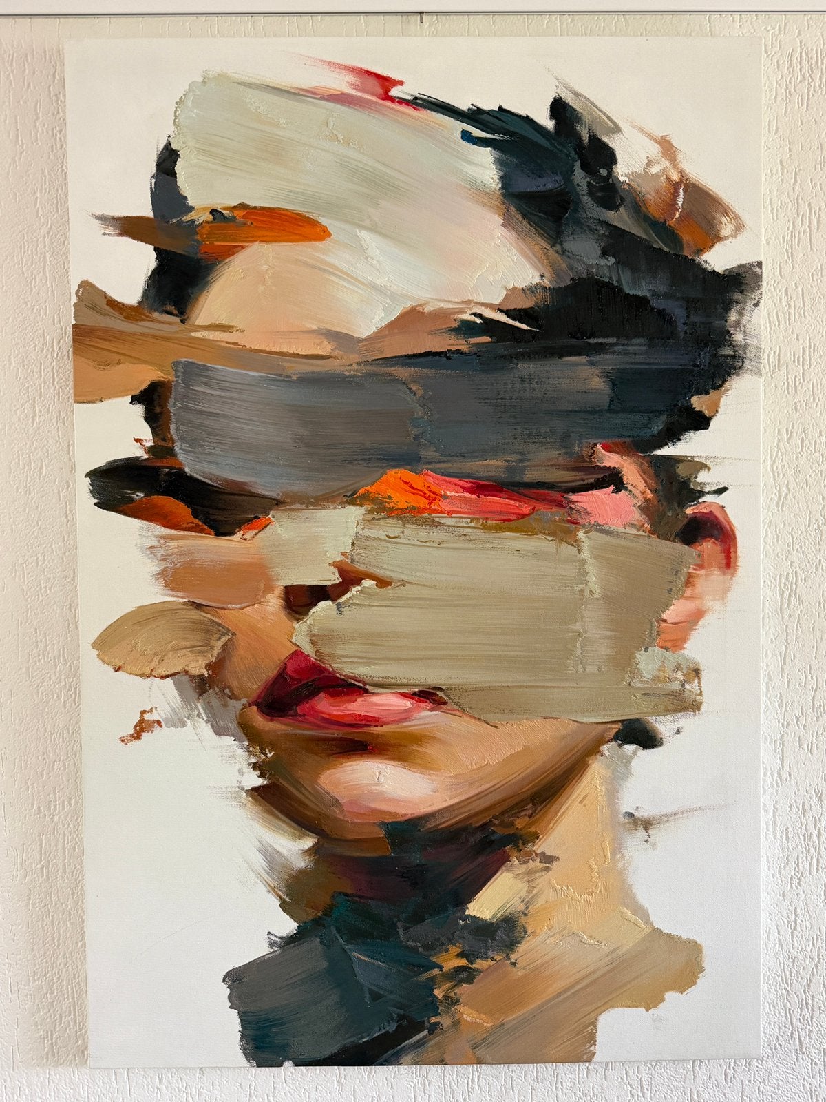 Elio - Silent Strokes of Truth, Figuren, Ophalen of Verzenden, 3D-effect, Olieverf