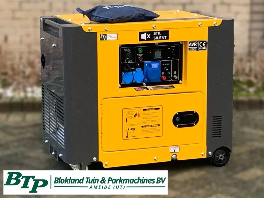 BTP Actie Diesel generator Silent aggregaat generatorset noo, Gebruikt, Overige typen