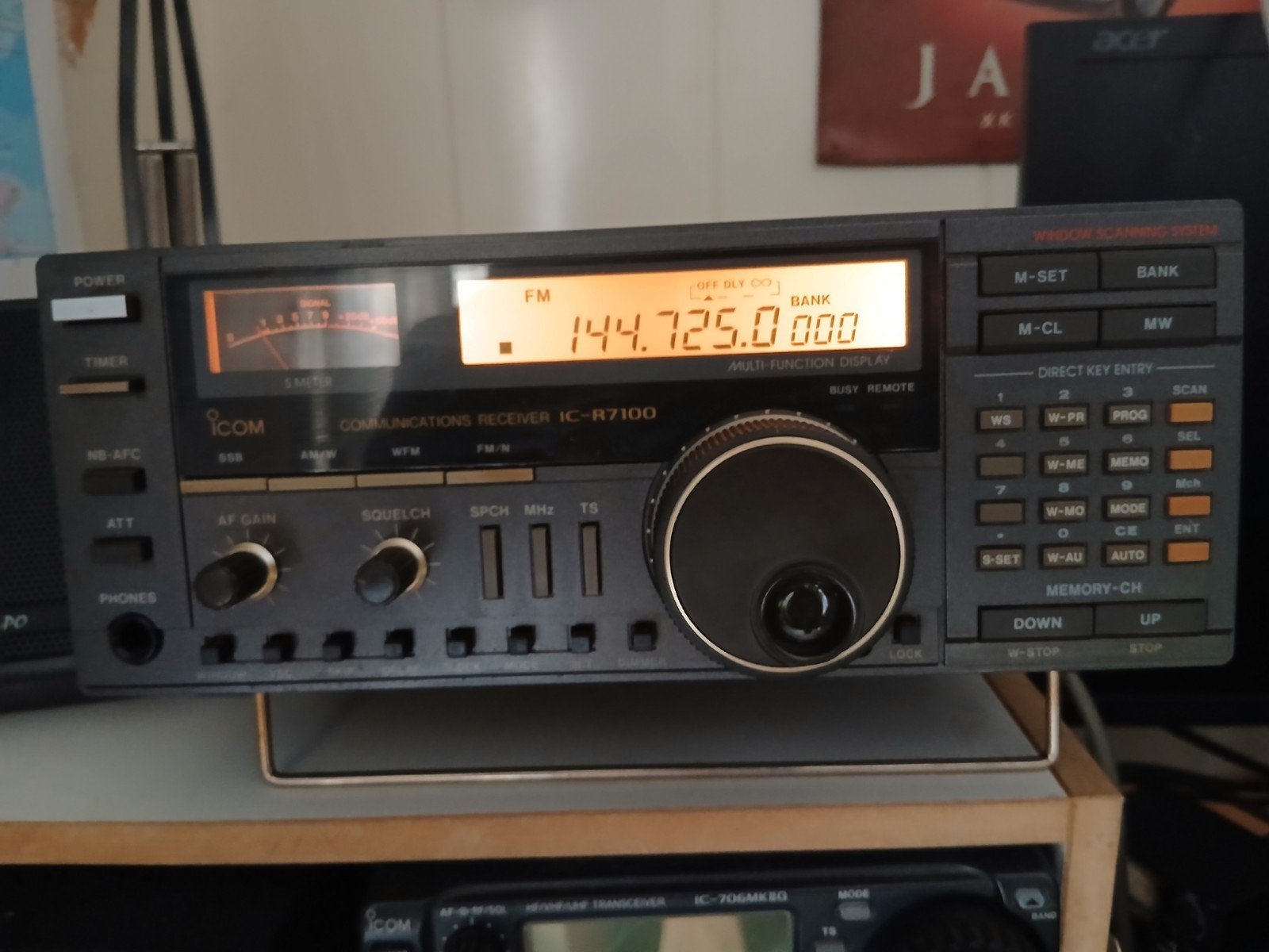 Icom ic r 7100 ontvanger, Ophalen of Verzenden, Ontvanger