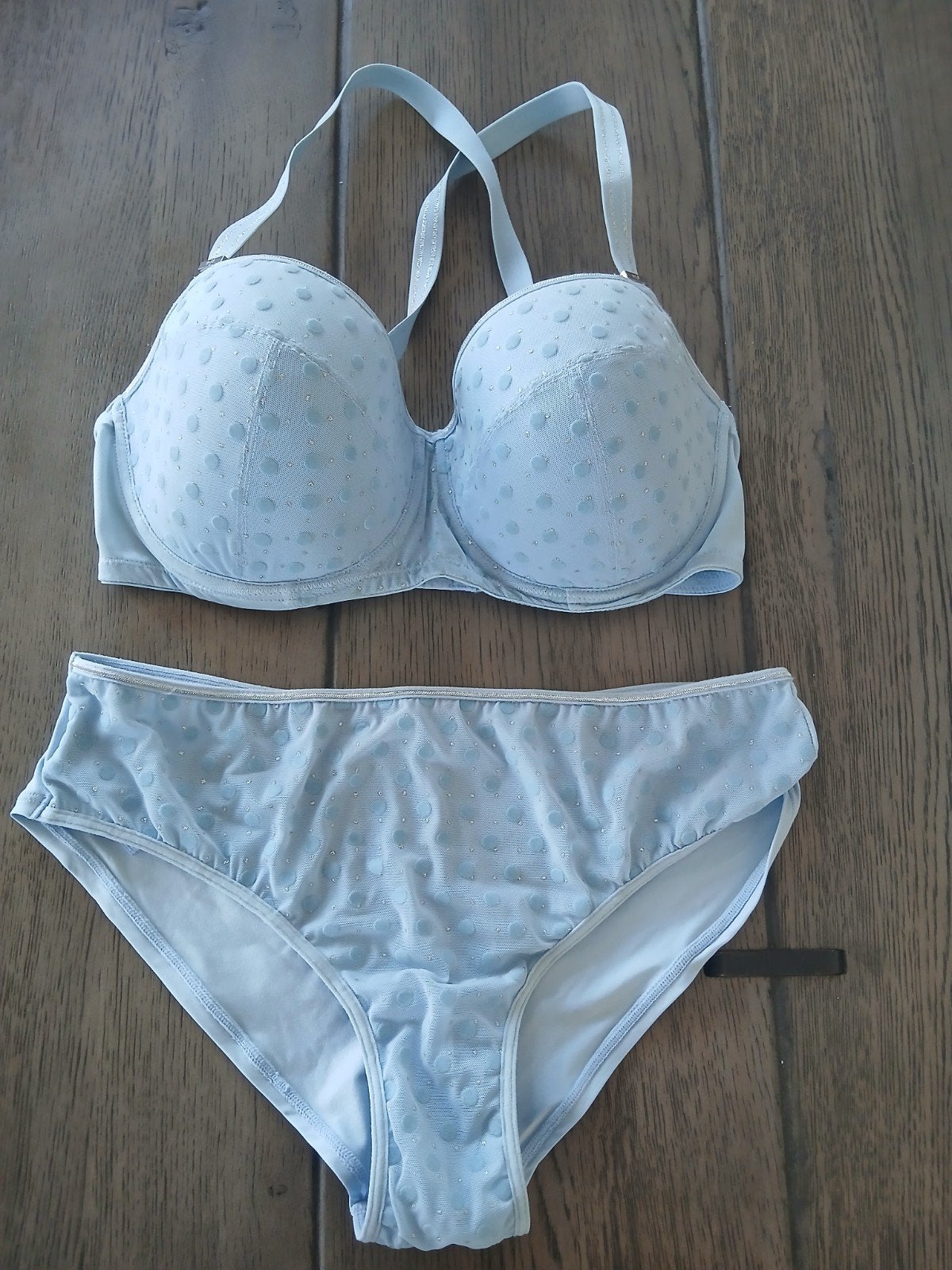 Marlies Dekkers Set 75 d m, Marlies Dekkers, Ophalen of Verzenden, Blauw, Setje