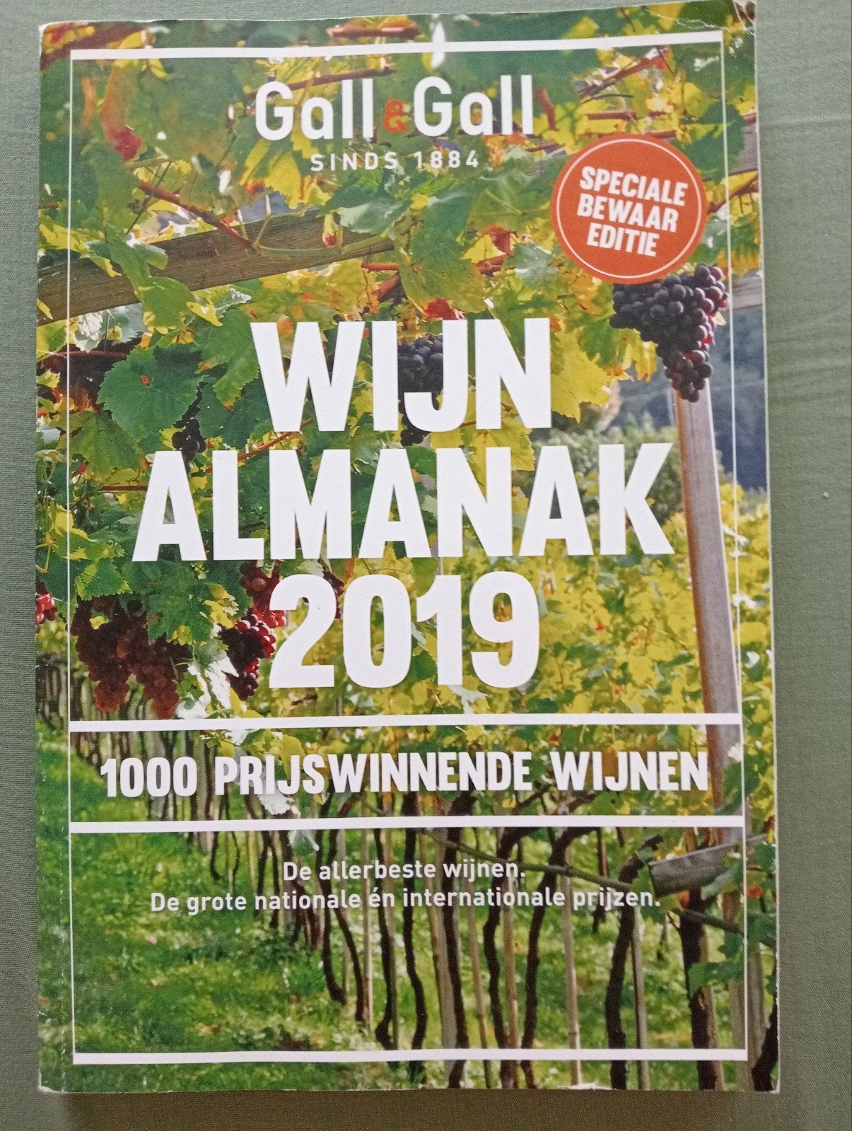 Wijn Almanak 2019 - Gall & Gall - Speciale Bewaar Editie, Ophalen of Verzenden