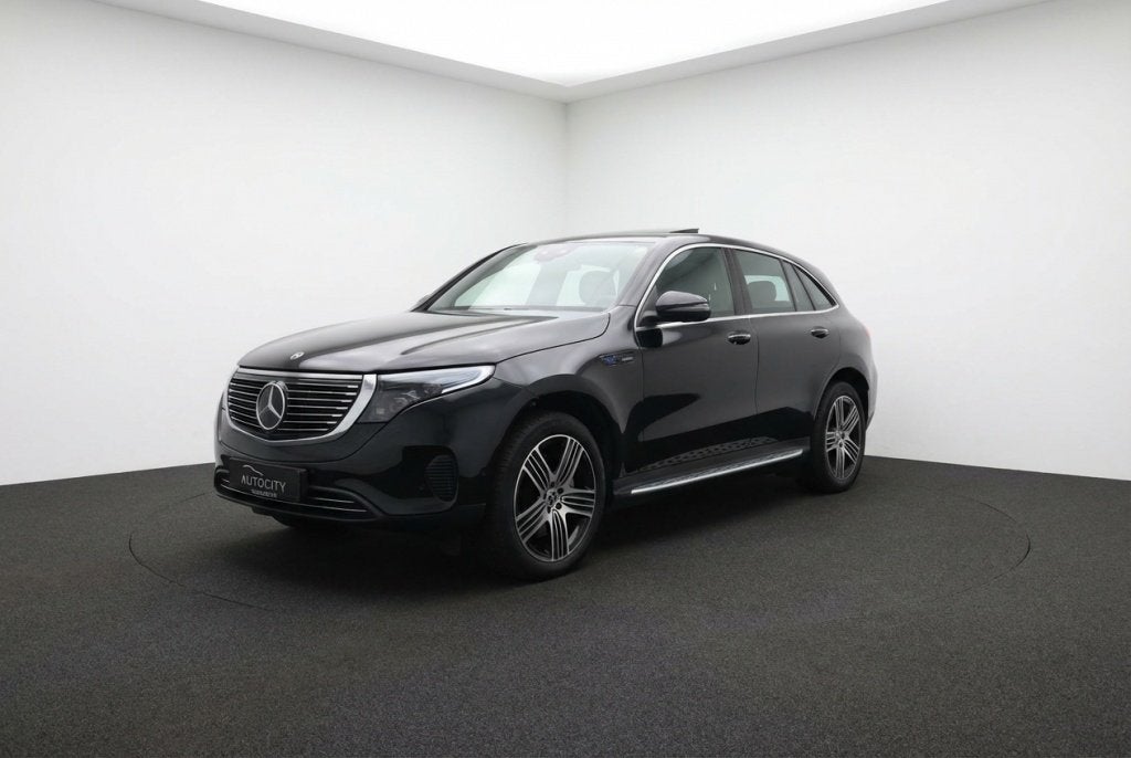 Mercedes-Benz EQC EQC 400 4Matic Schuifdak/Kanteldak l Camer, Auto's, Automaat, 0 cilinders, 80 kWh, Leder en Stof