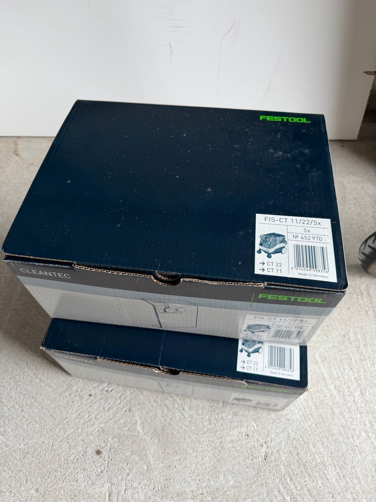 Festool filterzak FIS CT 11/22 - 10 stuks nieuw, Ophalen, Nieuw