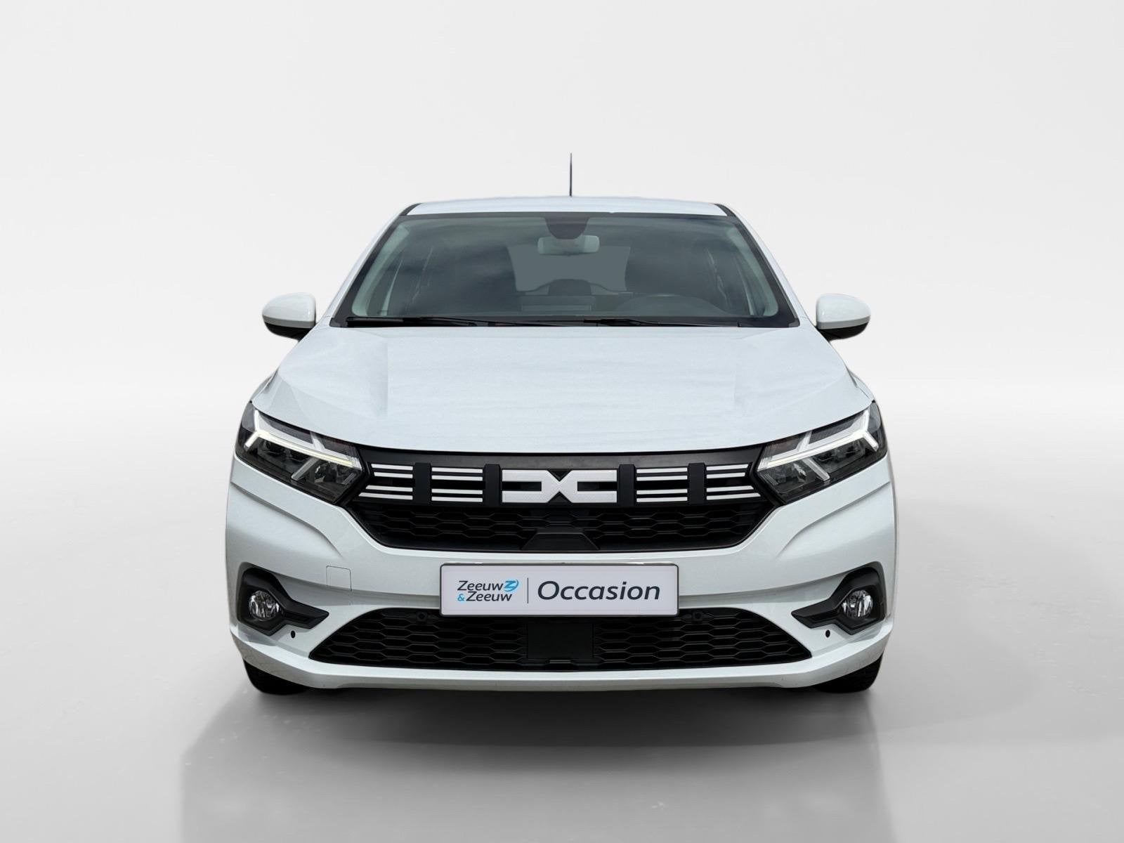 Dacia Sandero 100PK TCe ECO-G Expression | 1e eigenaar | Air, Auto's, 12 maanden, Gebruikt, Euro 6, Wit