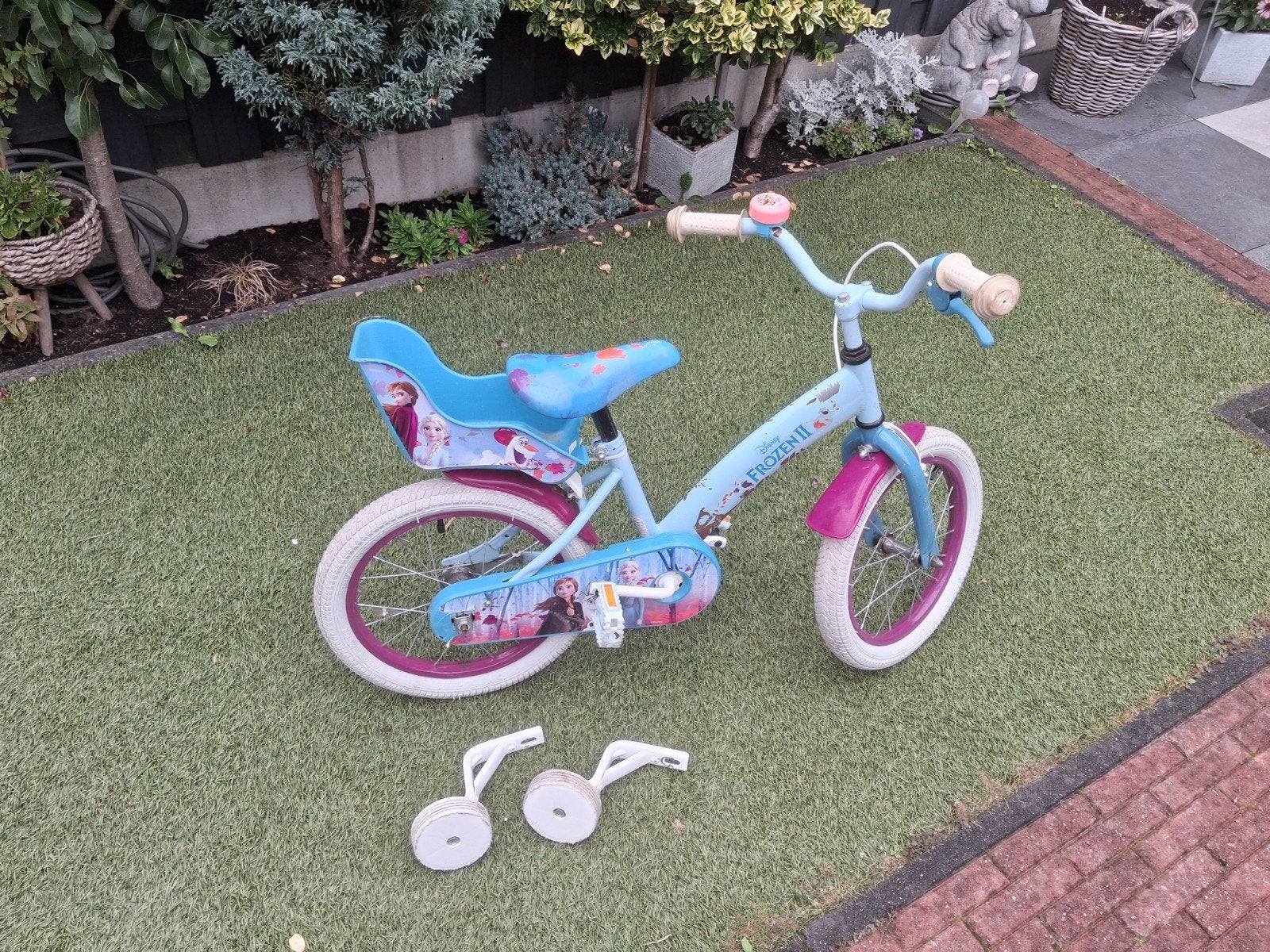 kinder fiets 16inc, Fietsen en Brommers, Fietsen | Kinderfietsjes, Ophalen, Gebruikt, 16 tot 20 inch