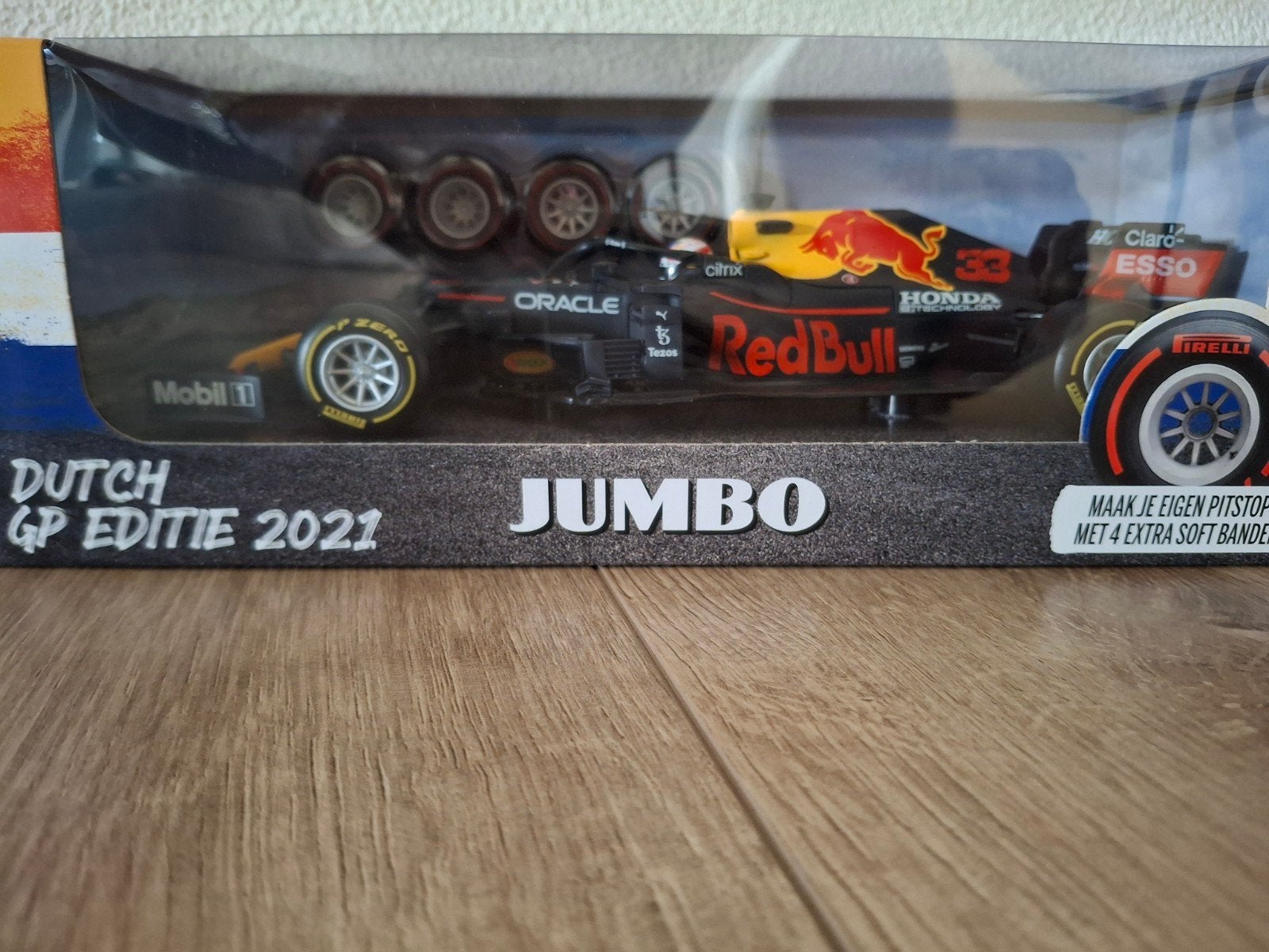 2 x Red Bull Racing F1 Max Verstappen Jumbo editie 2021, Ophalen of Verzenden, Nieuw, Auto, Overige merken