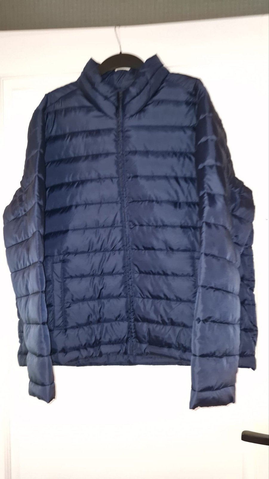 donkerblauwe heren winterjas maat xxl  NIEUW, Ophalen of Verzenden, Nieuw, Overige maten, Blauw