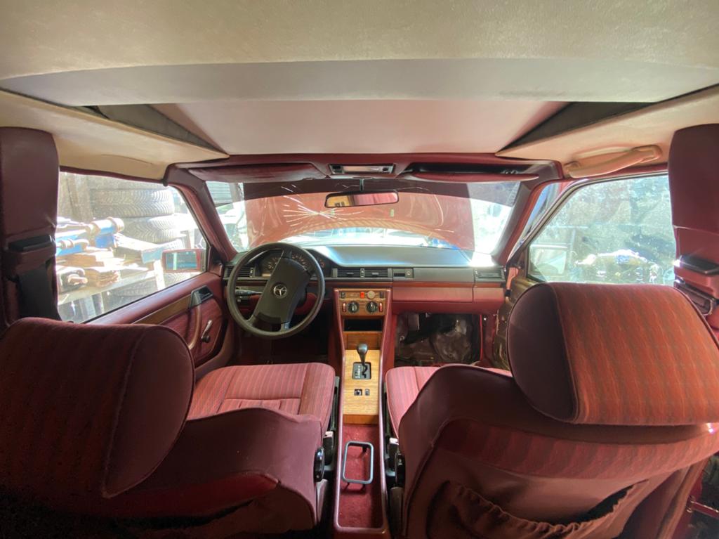 Mercedes w124 rood interieur los te koop, Ophalen of Verzenden, Gebruikt, Mercedes-Benz
