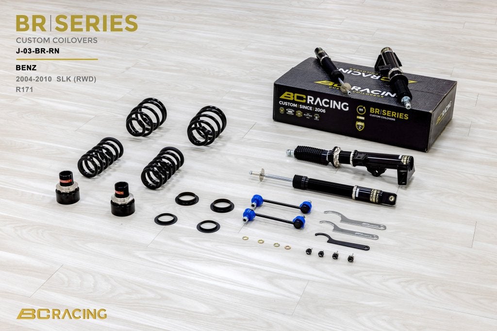 BC Racing schroefset verlaging - Mercedes SLK R171 04-10, Ophalen of Verzenden