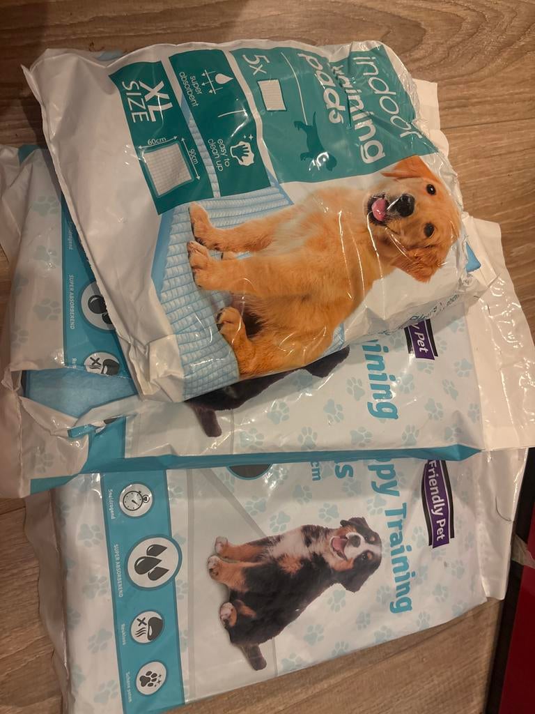 Puppy pads, Dieren en Toebehoren, Ophalen of Verzenden, Zo goed als nieuw