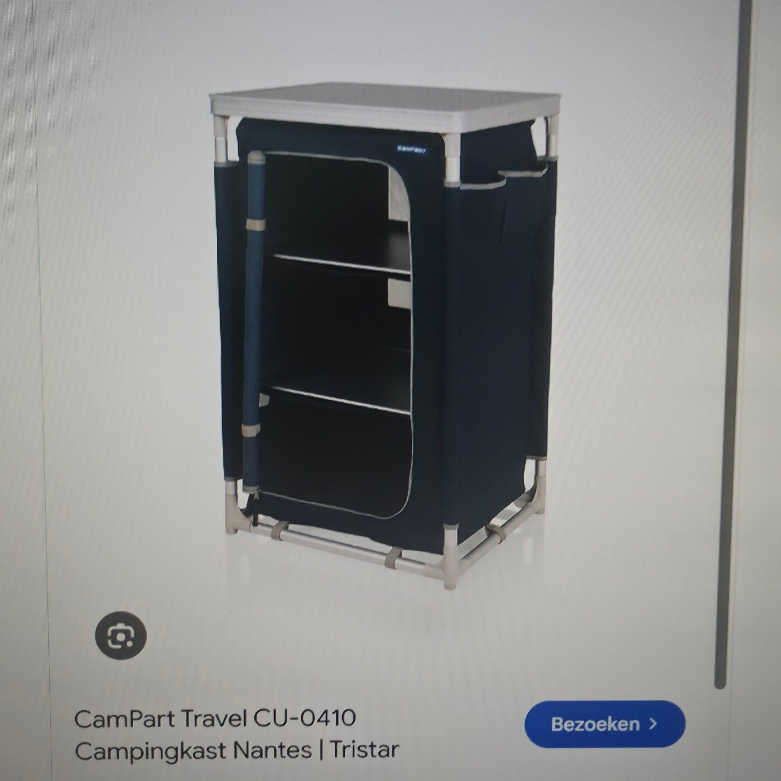 Campart Travel CU-0410 Campingkast Nantes - Tristar, Ophalen of Verzenden, Zo goed als nieuw, Campingkast