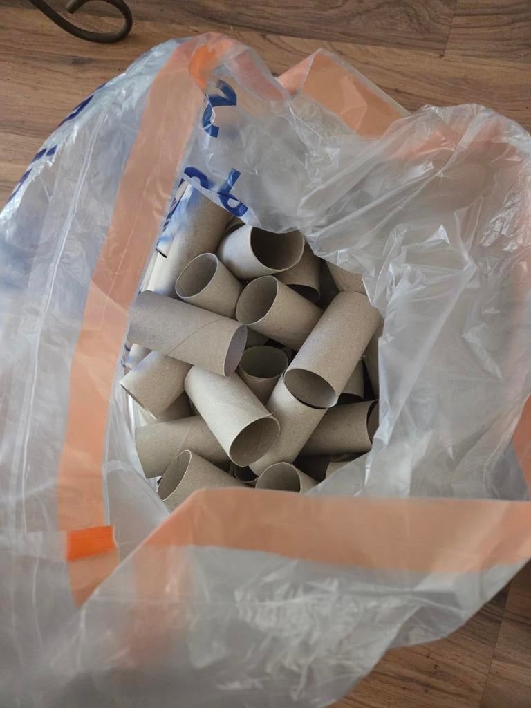 Gratis hele zak wc rollen, Hobby en Vrije tijd, Ophalen of Verzenden