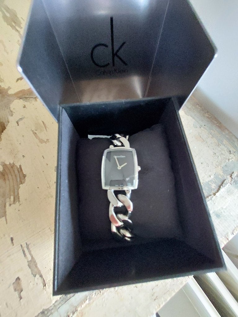 Calvin klein horloge armband zgn, Sieraden, Tassen en Uiterlijk, Ophalen of Verzenden, Zo goed als nieuw, Staal, Overige merken