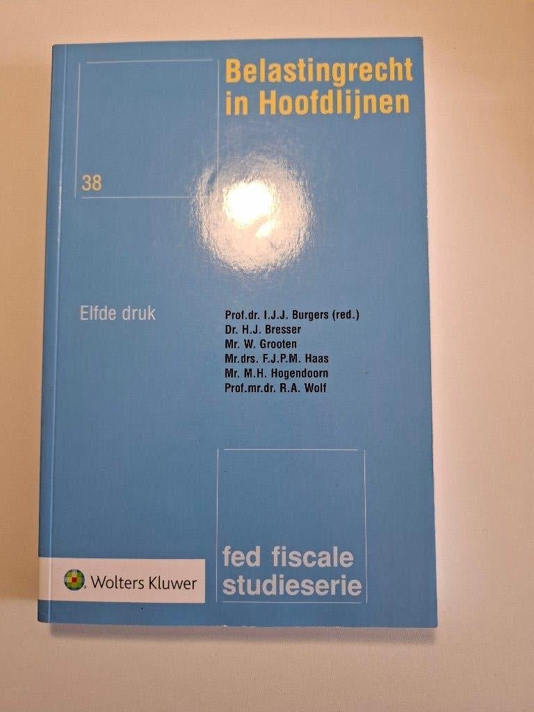 Belastingrecht in Hoofdlijnen, Diverse auteurs, Ophalen of Verzenden, Alpha, WO