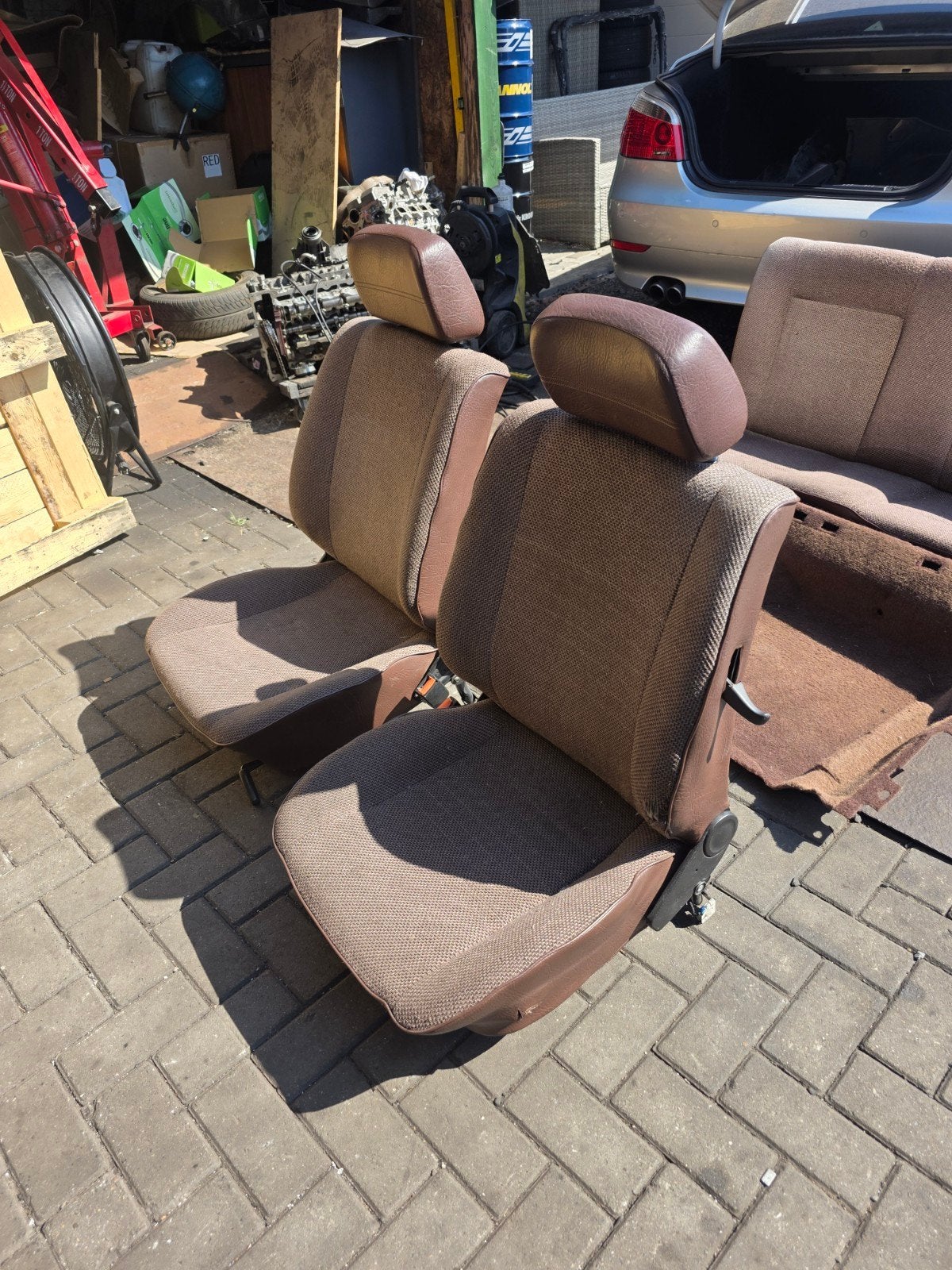 bruin interieur golf 2 3 deurs, Ophalen, Gebruikt, Volkswagen