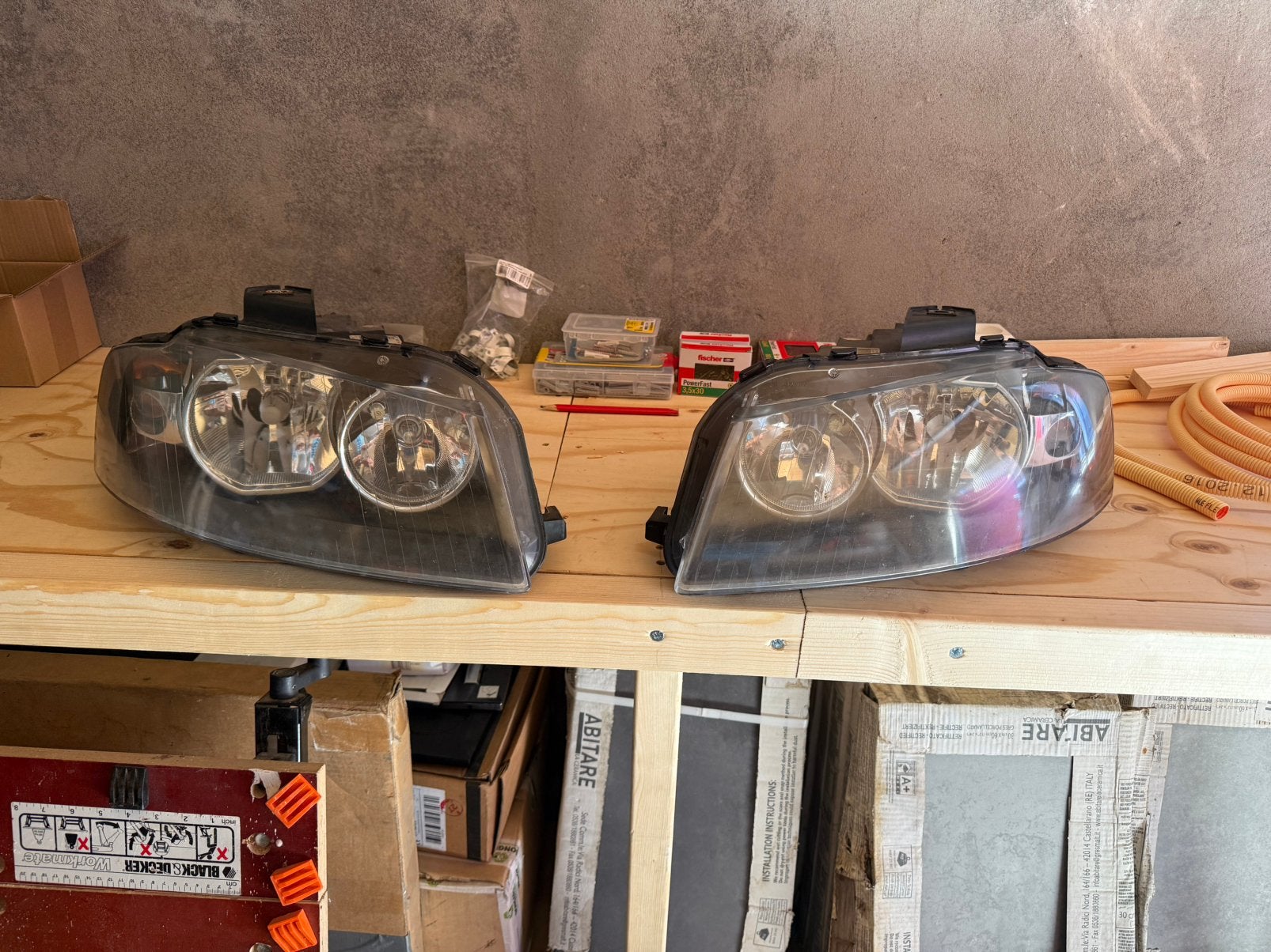Audi a3 p8 koplampen (links en rechts) origineel, Ophalen of Verzenden