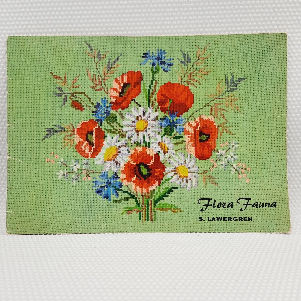 Vintage boekje Borduurpatronen Flora Fauna, Ophalen of Verzenden, Huis en Inrichting