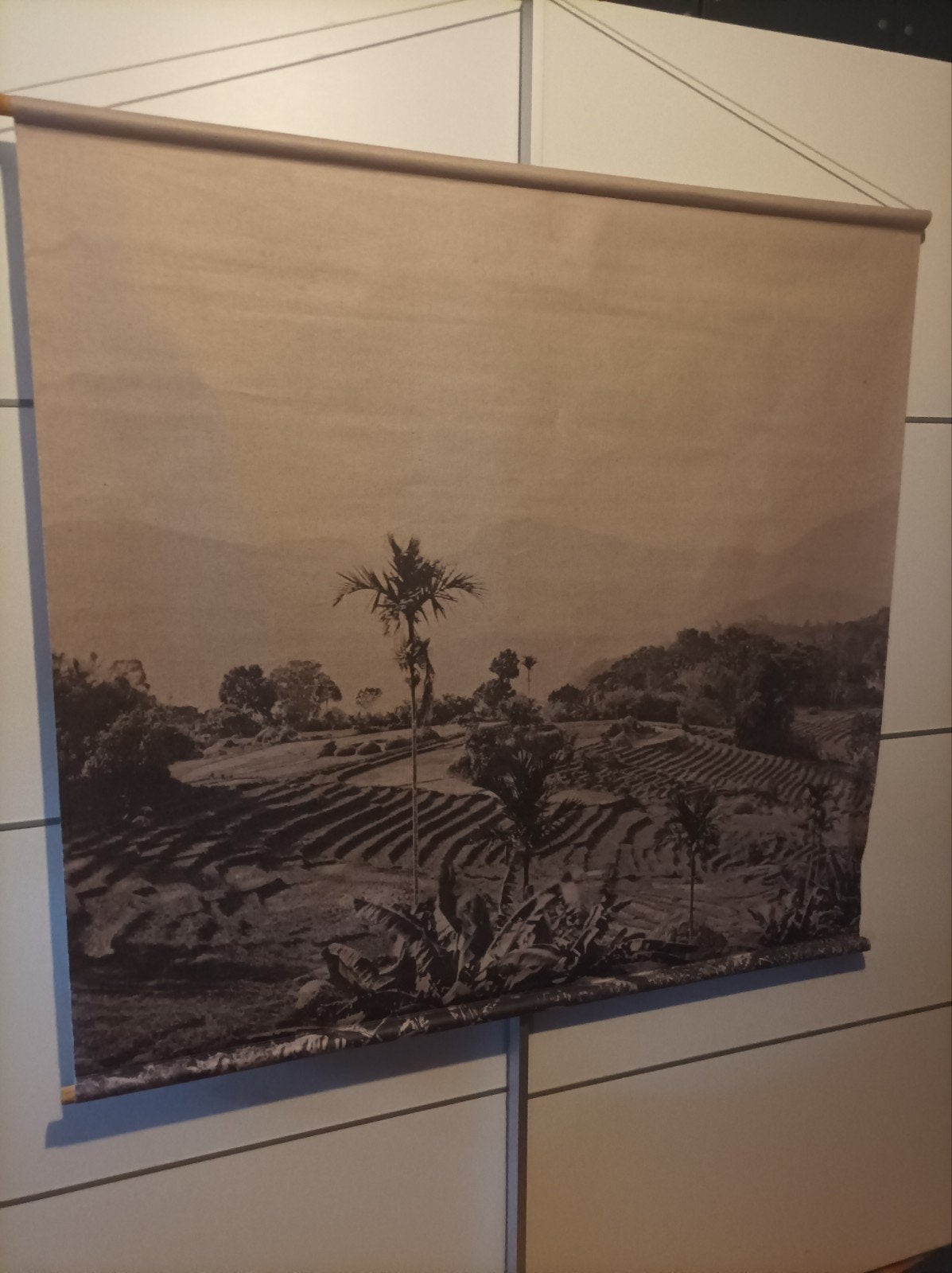 mooi canvas wanddoek, Ophalen, Zo goed als nieuw