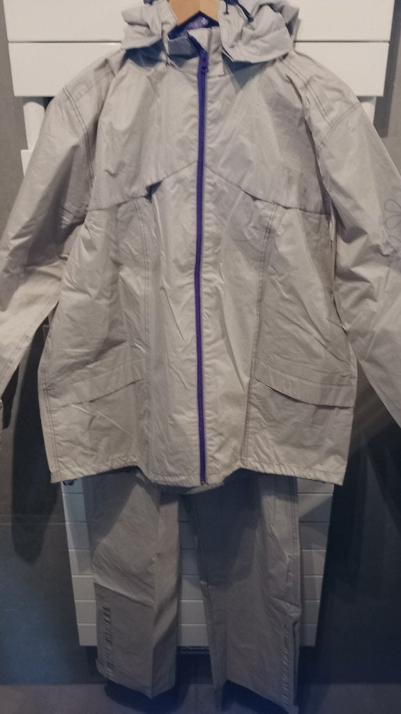 regenpak, regenkleding, regenjas, regenbroek, Ophalen of Verzenden, Gebruikt, Regenpak, Dames
