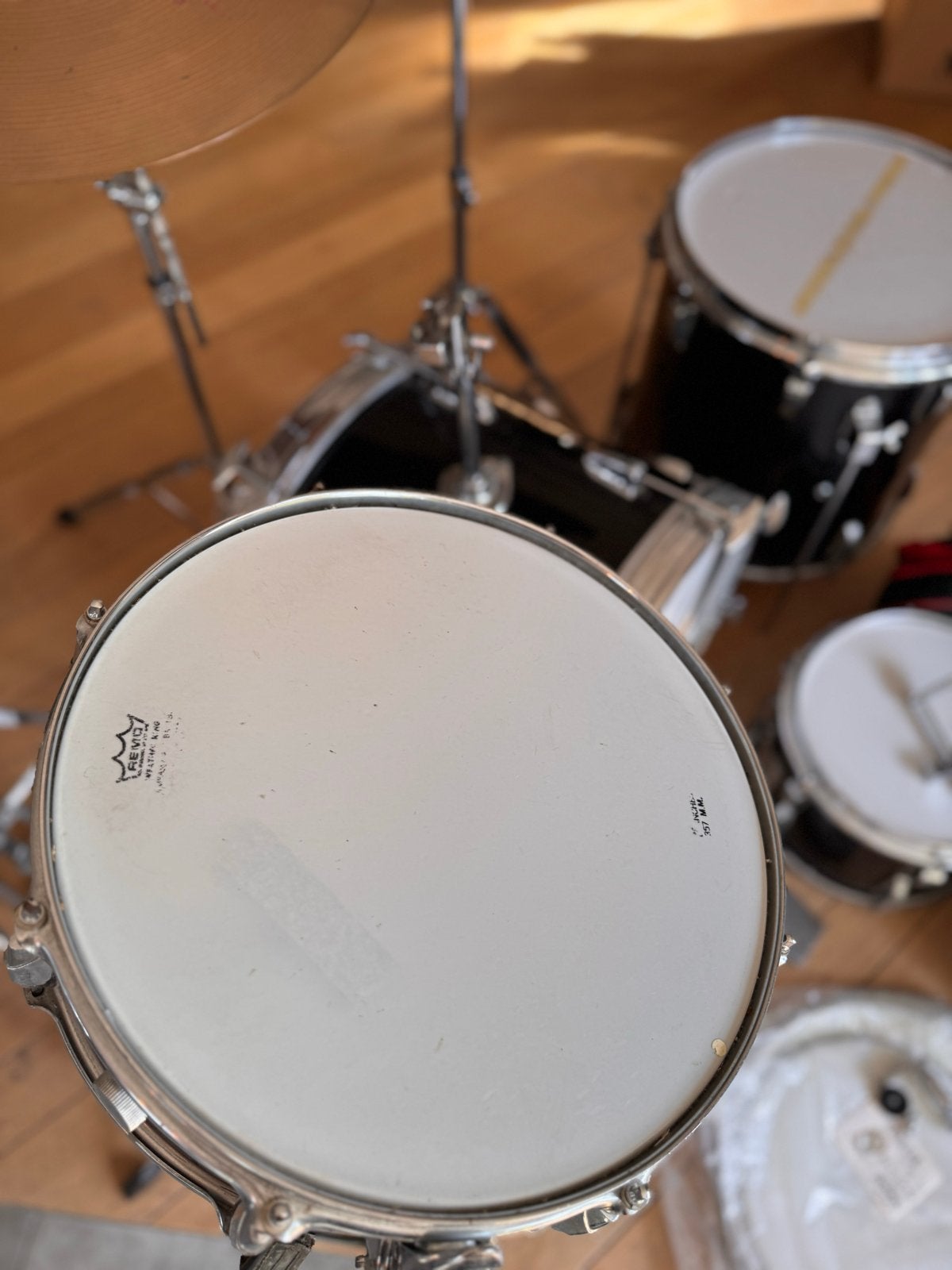 Yamaha Sonor  drumstel met SoundVader bekkens, Ophalen of Verzenden, Gebruikt, Yamaha