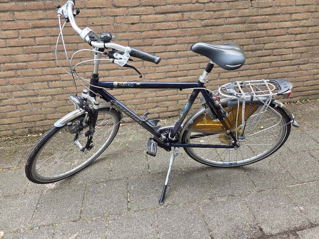 Gazelle herenfiets model medeo Track & Trail, Fietsen en Brommers, Ophalen, Gebruikt, Versnellingen, 57 tot 61 cm