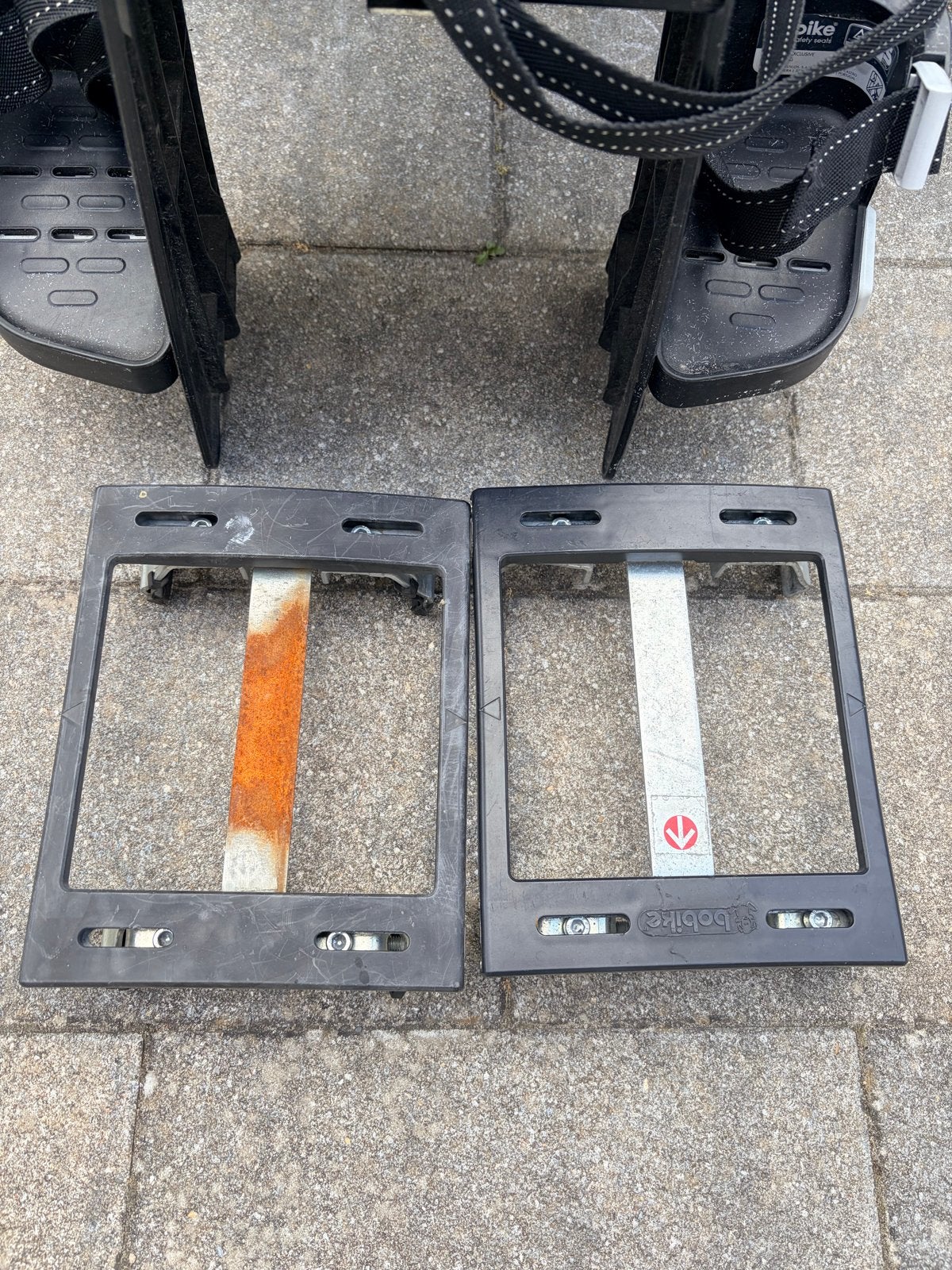 Bobike urban achterzitje zwart incl. 2 adapters, Fietsen en Brommers, Fietsaccessoires | Fietsstoeltjes, Ophalen, Zo goed als nieuw